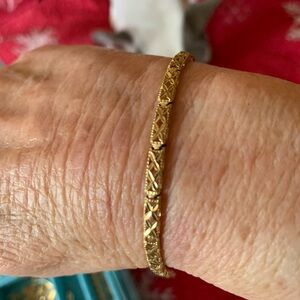 Vintage 14k Filigree Bracelet